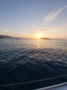 XXI. Abends der Sonne beim Untergehen zuzusehen war einfach top!